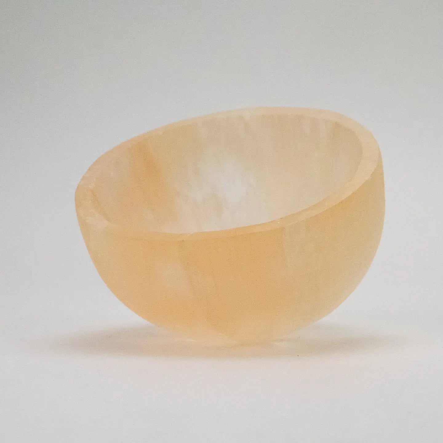 Selenite Round Bowl