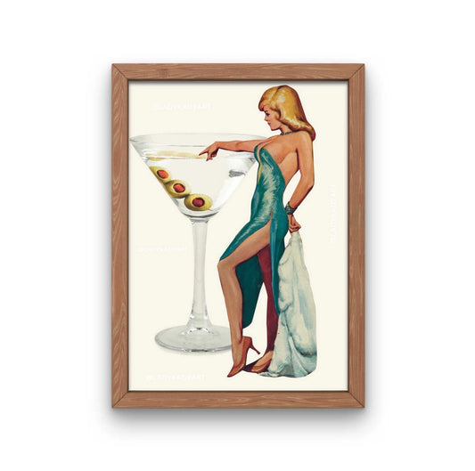 Dirty Martini Print
