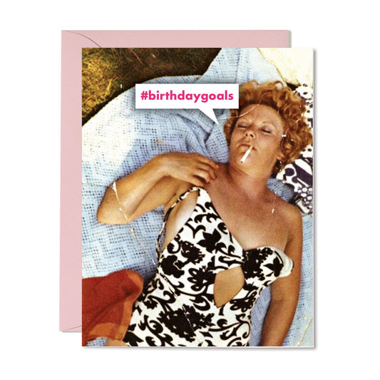 Birthday Goals Card