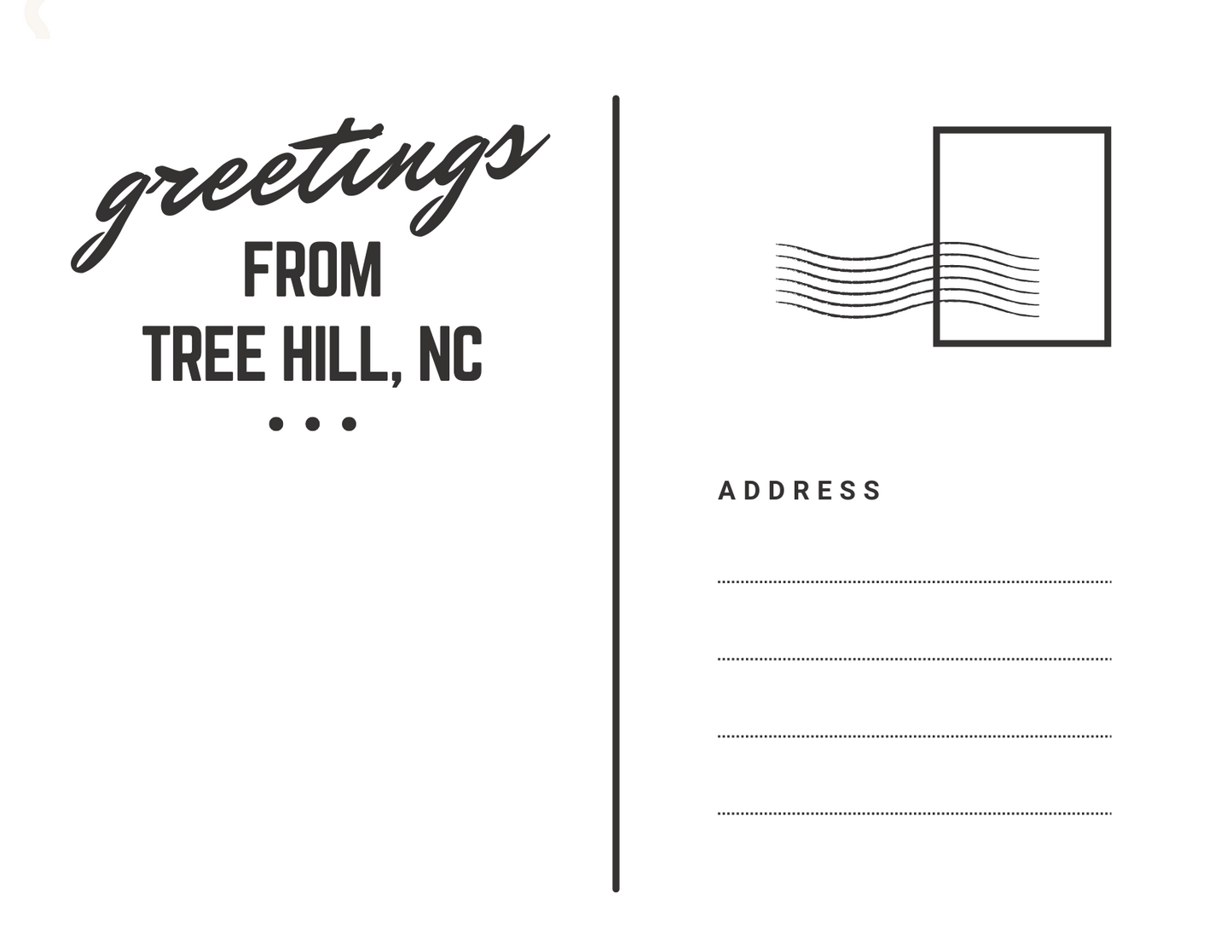 One Tree Hill Postcards