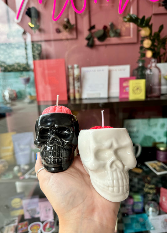 Skeleton Candles by Ava