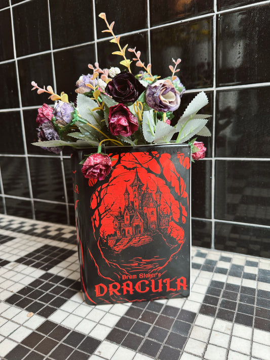 Dracula Book Vase