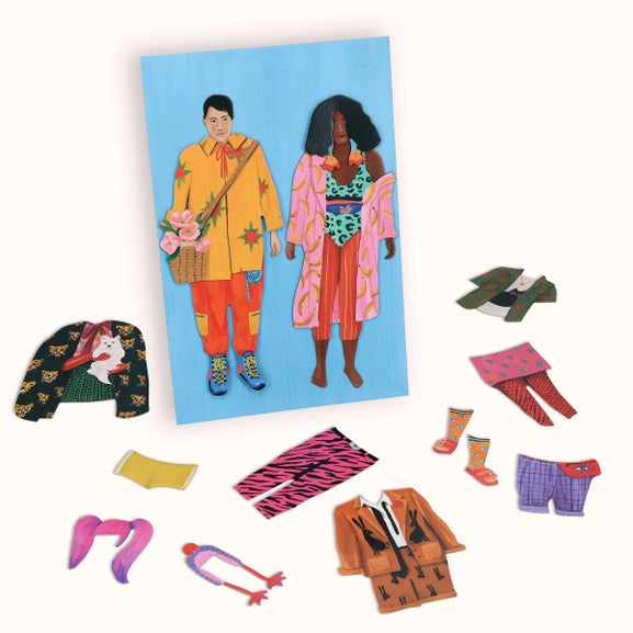 Fearless Fashion Magnetic Dolls
