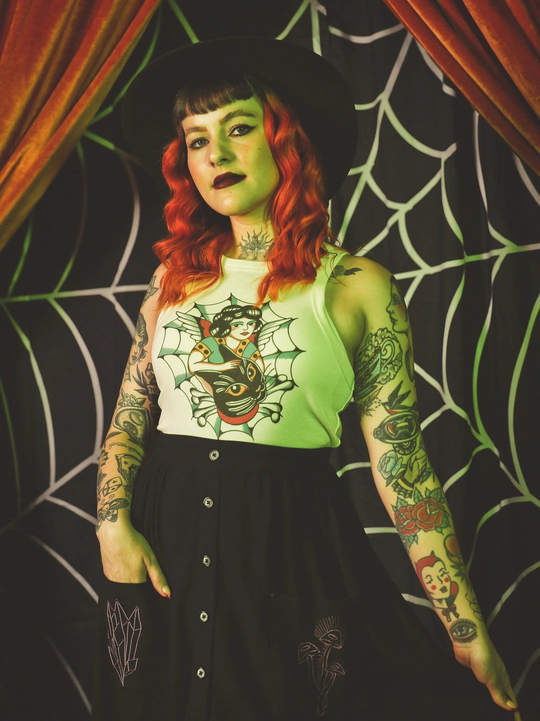 Outlaw Lady Cat Tank