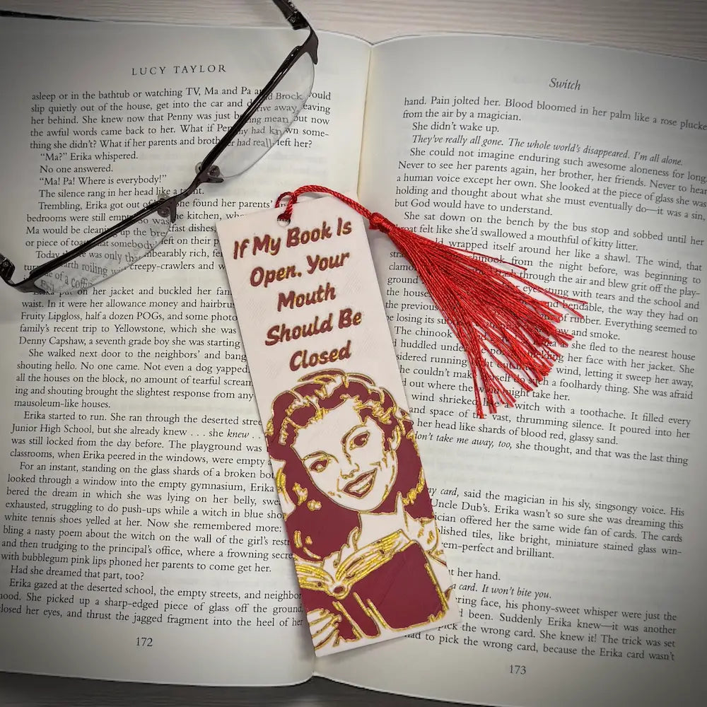 If My Book Is Open Bookmark