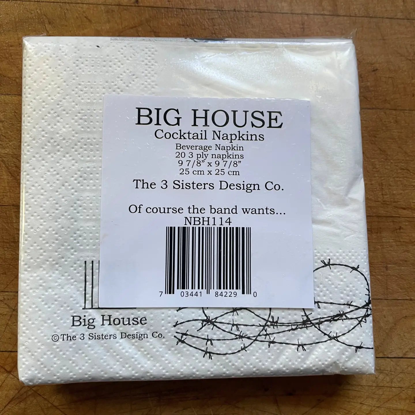 Of Course the Band Wants You Cocktail Napkin