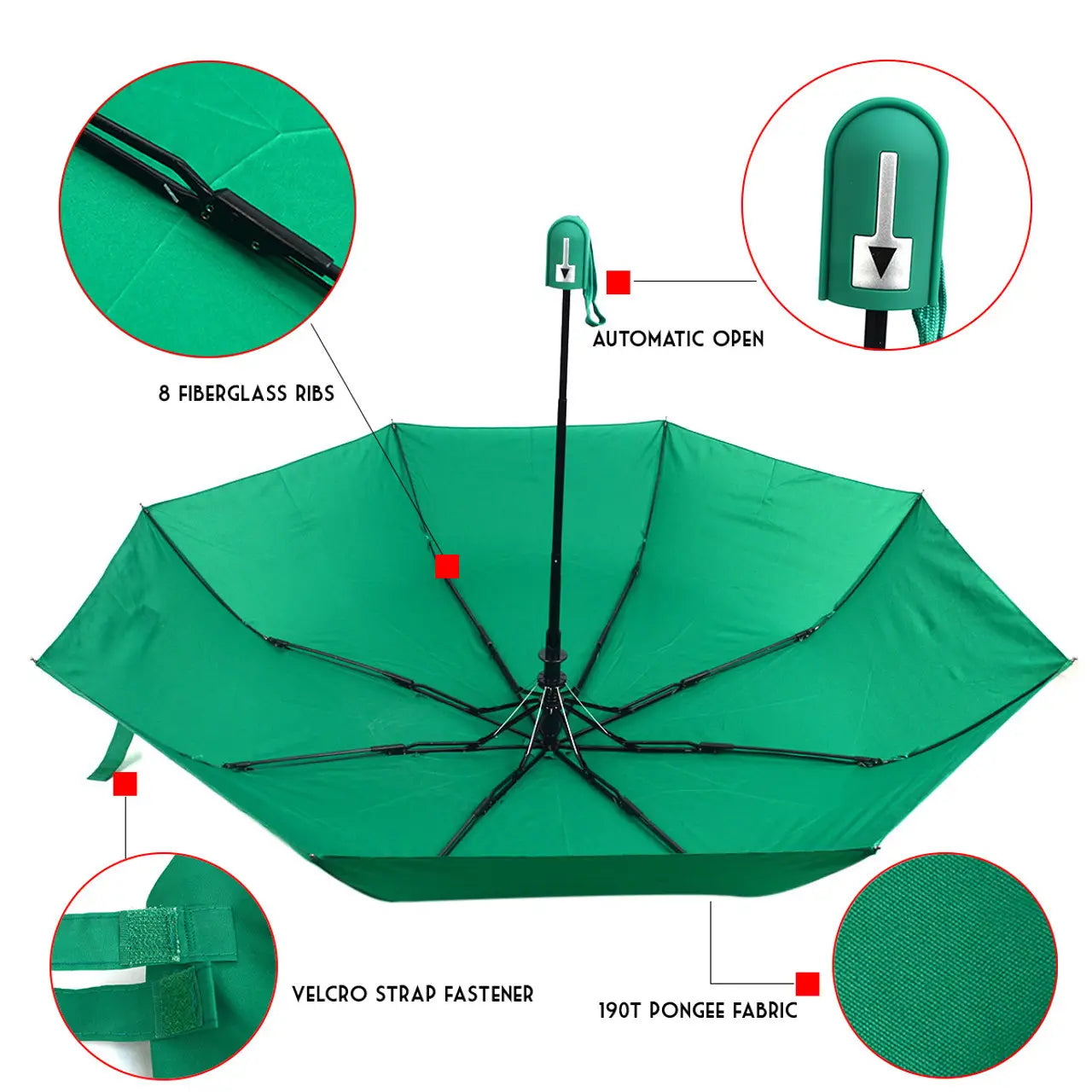 Compact Travel Umbrella