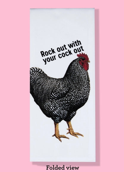 Rock Out Kitchen Towel