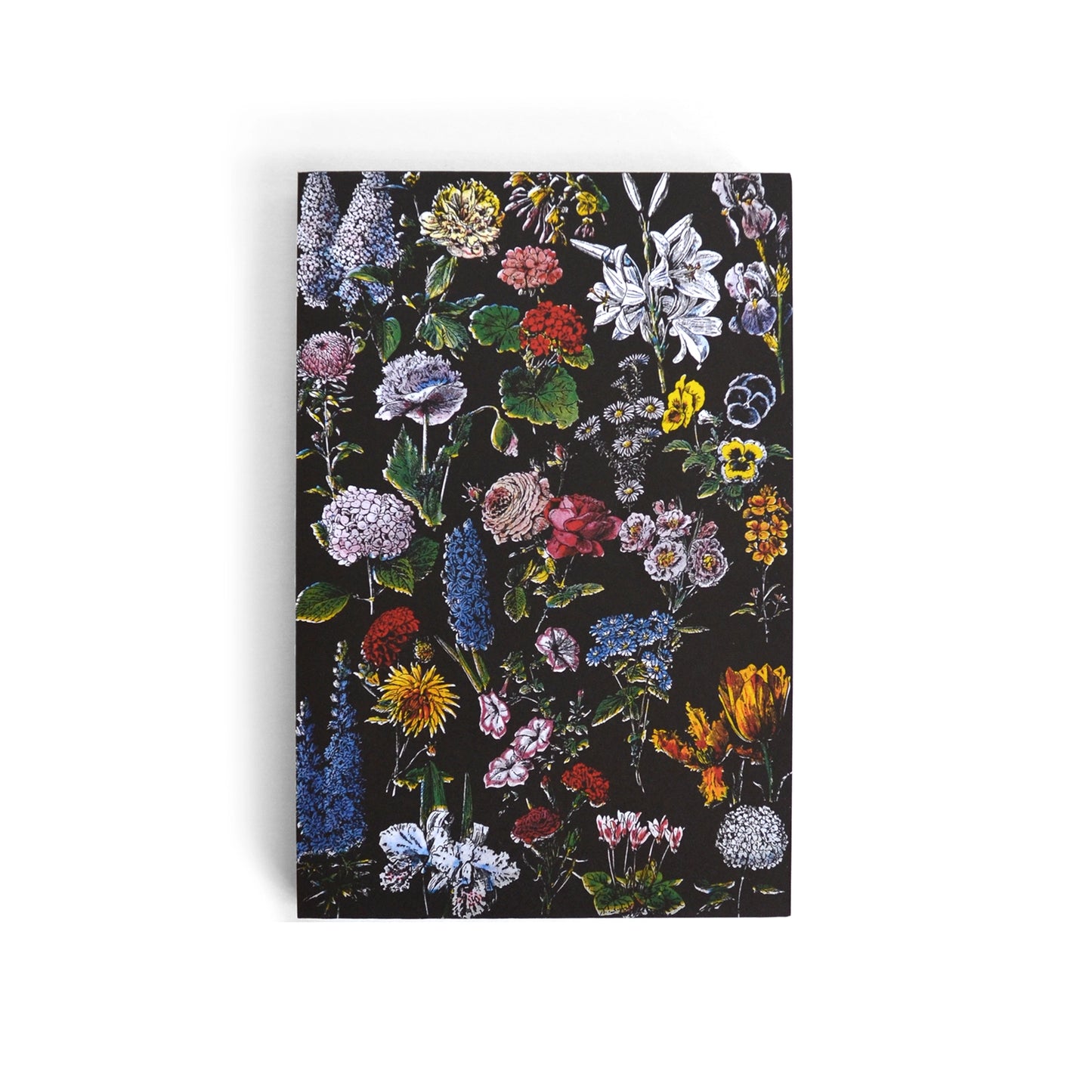 Vintage Botanical Flower Notebook