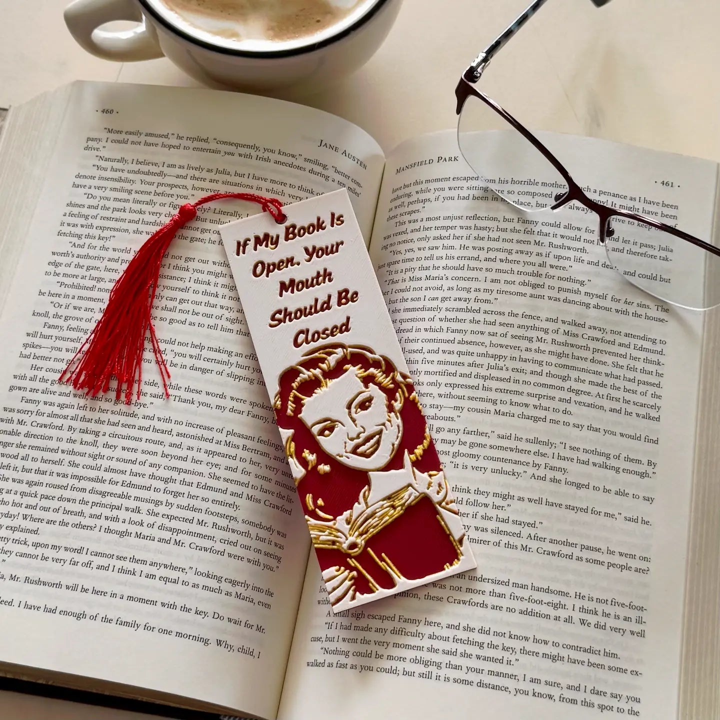 If My Book Is Open Bookmark