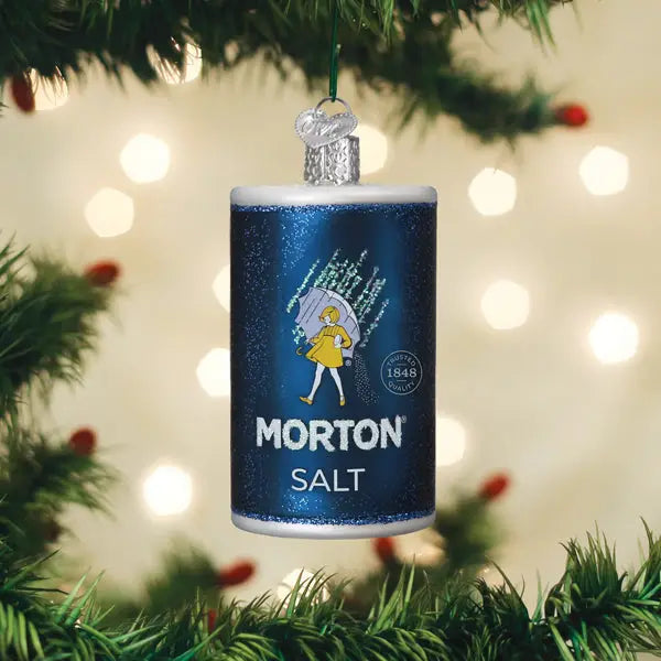 Morton Salt Ornament