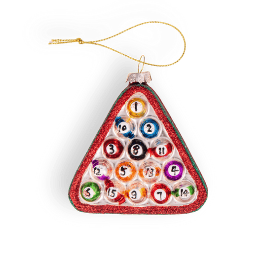 Billiards Rack Ornaments