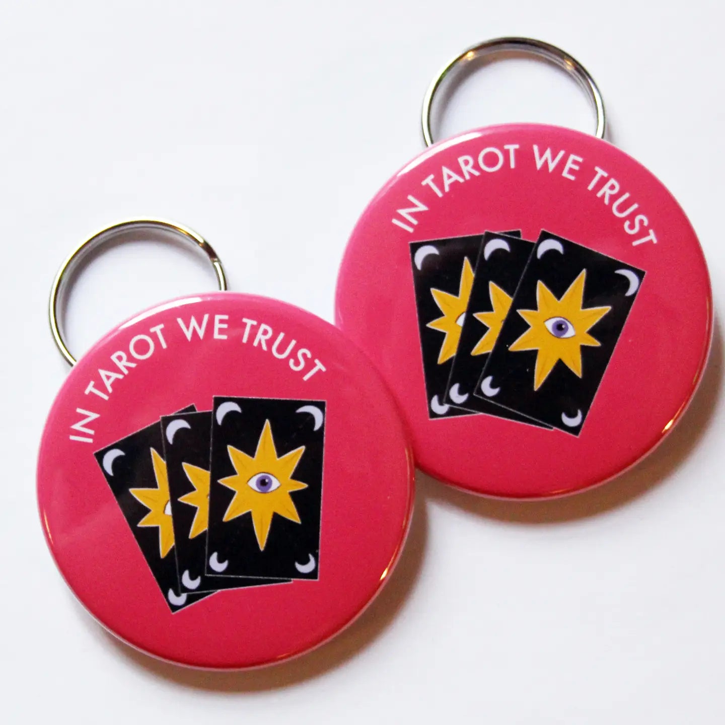 In Tarot We Trust Keychain Bottle Opener