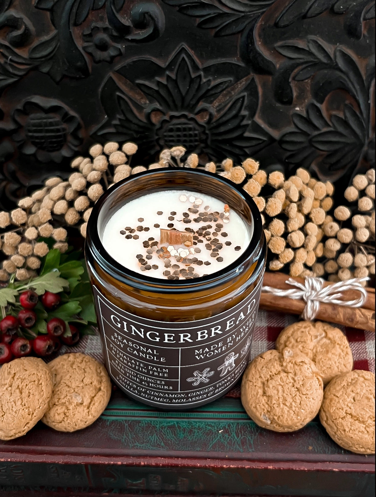 Gingerbread Candle