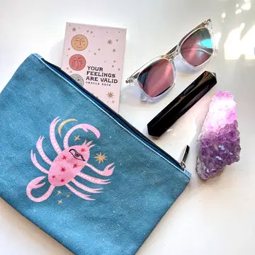 Celestial Scorpion Zipper Pouch