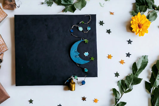 Moon Wind Chime Bell Ornament