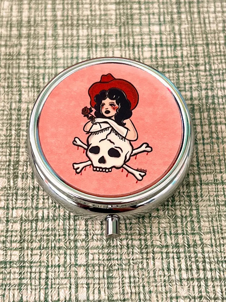 Cowgirl Tears Pill Case
