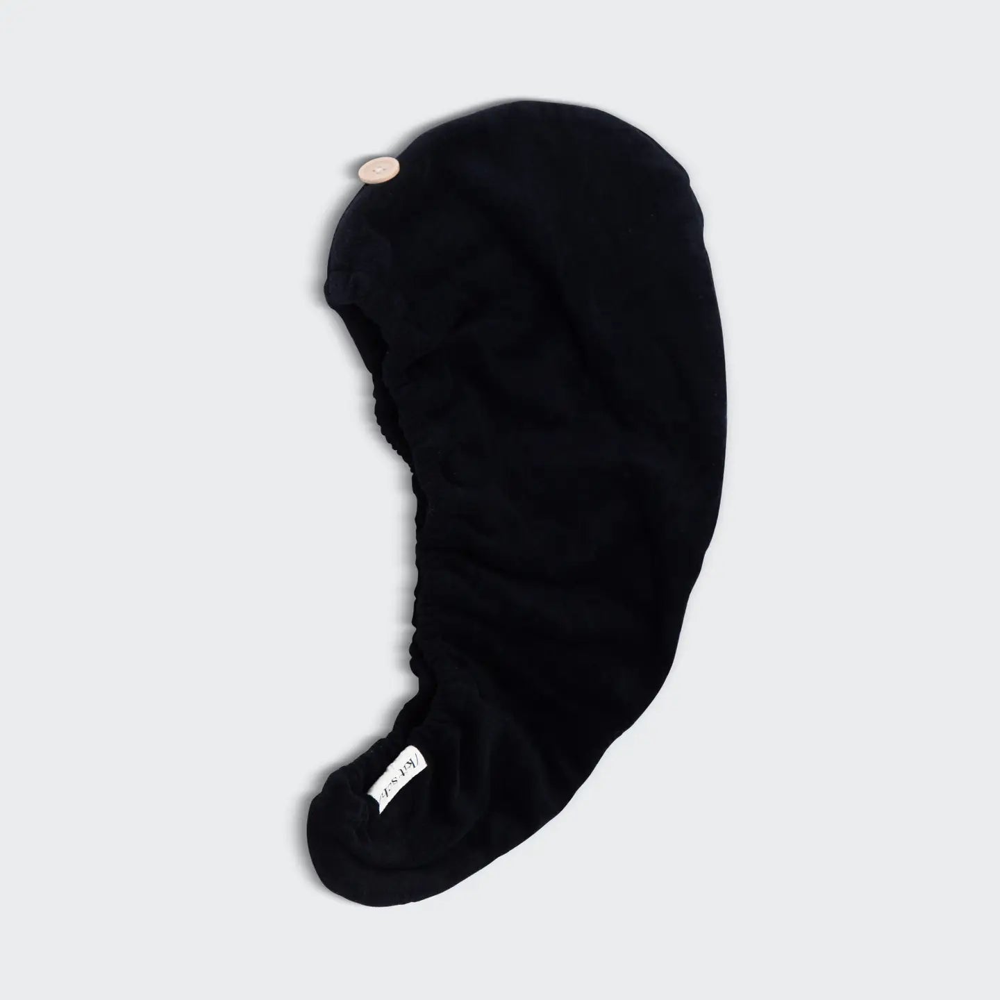 Black Quick Dry Hair Towel