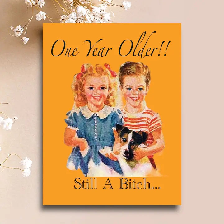 One Year Older Card