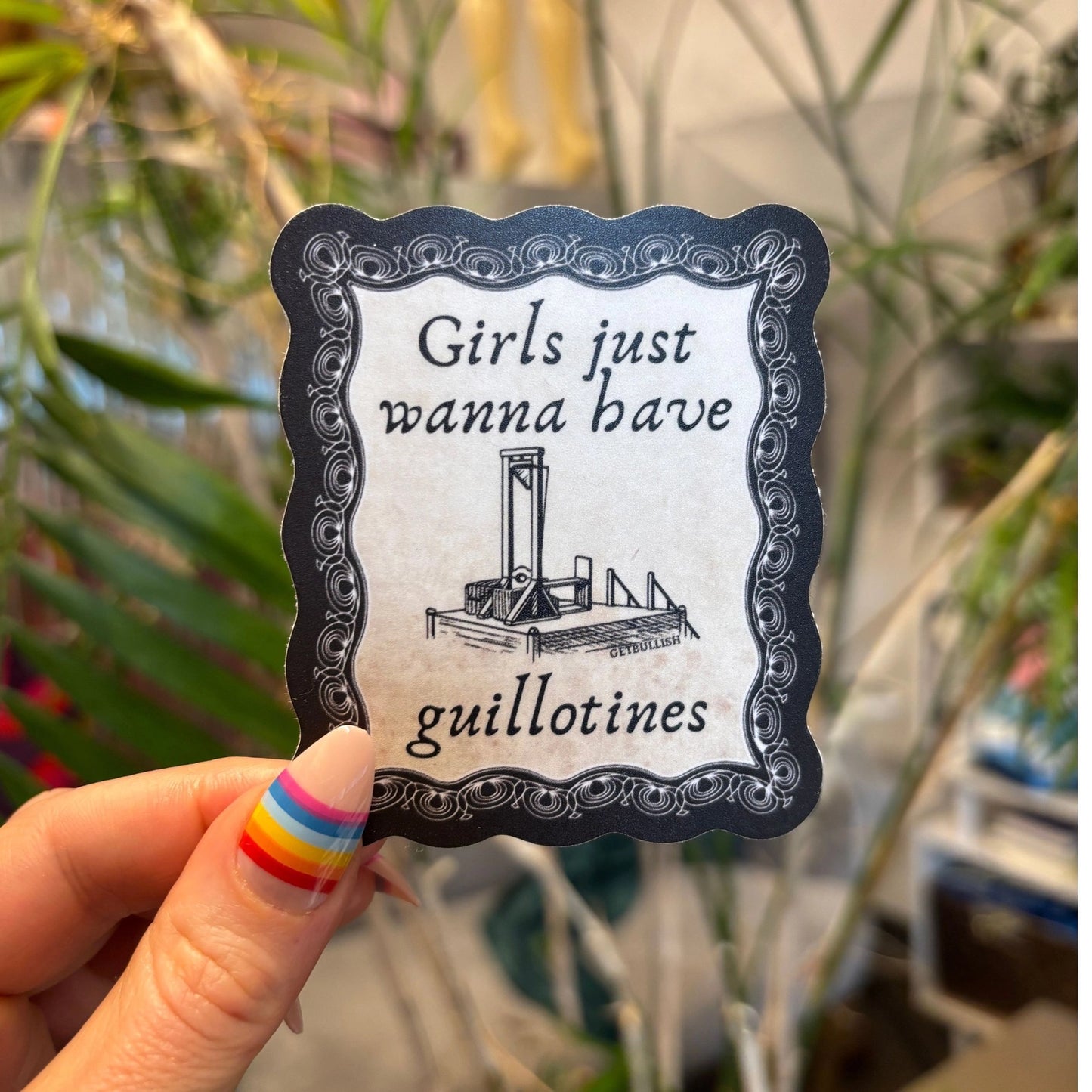 Guillotines Sticker