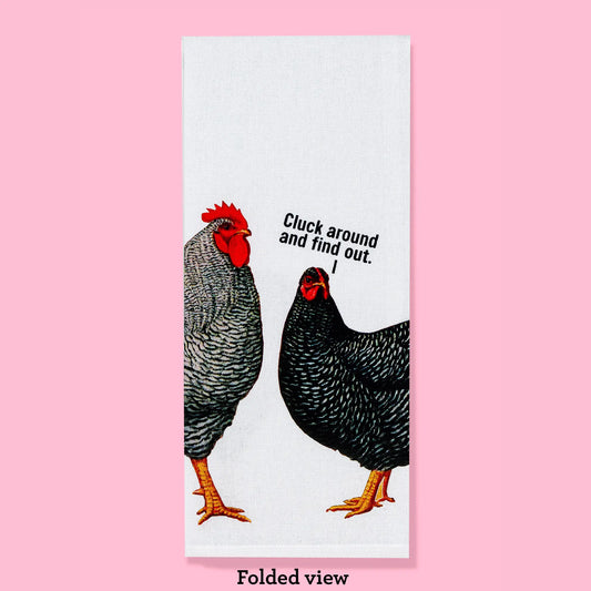 Cluck Around Kitchen Towel