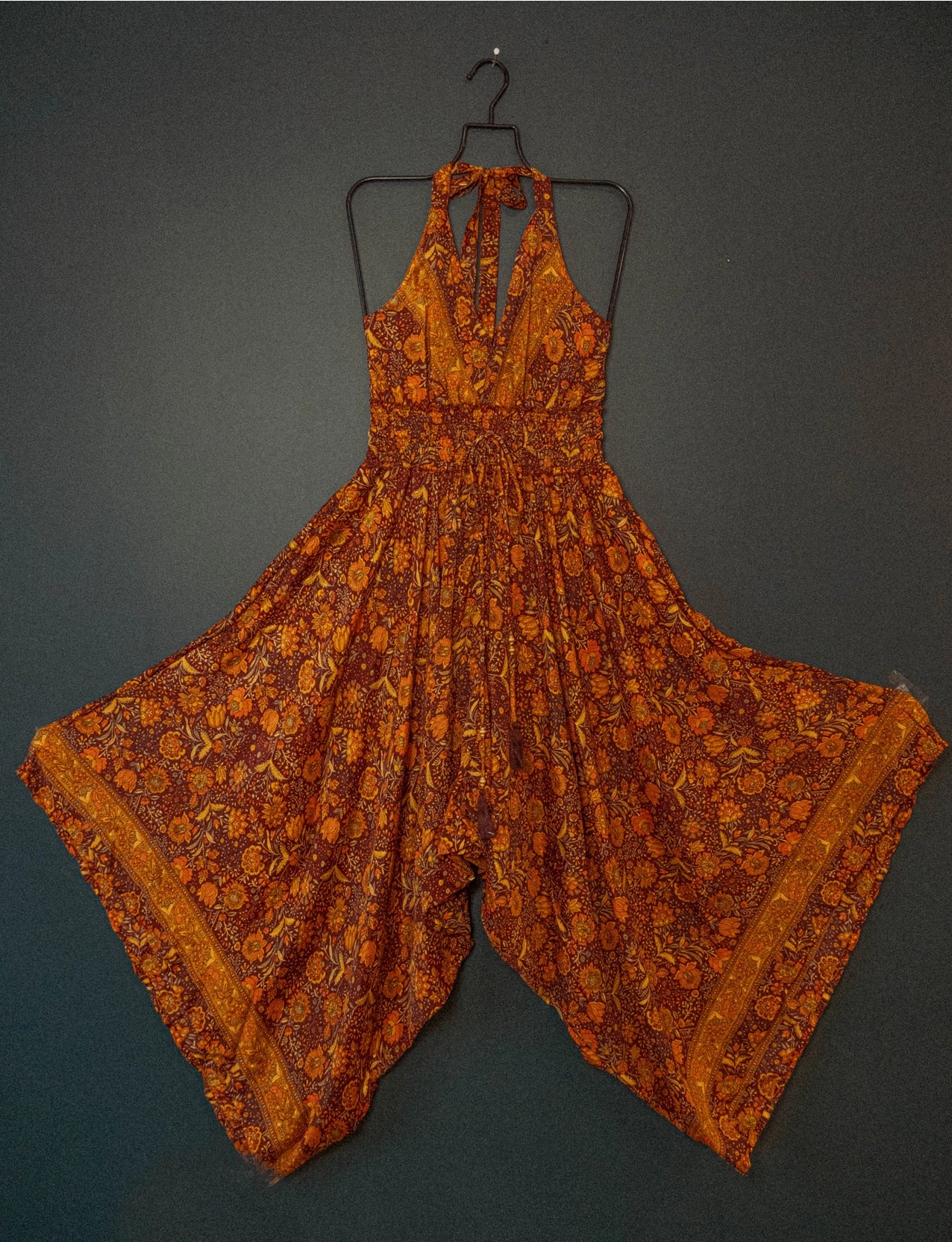 Hippie Silk Boho Jumpsuit