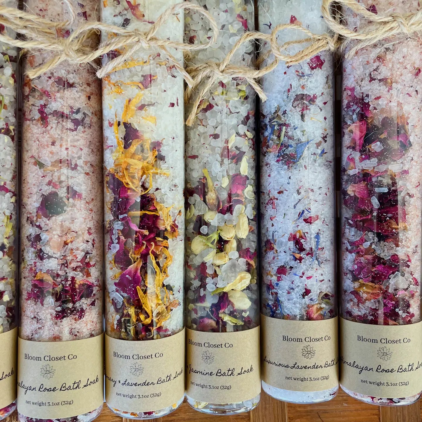 Large Test Tube Bath Salts Luxurious Lavender