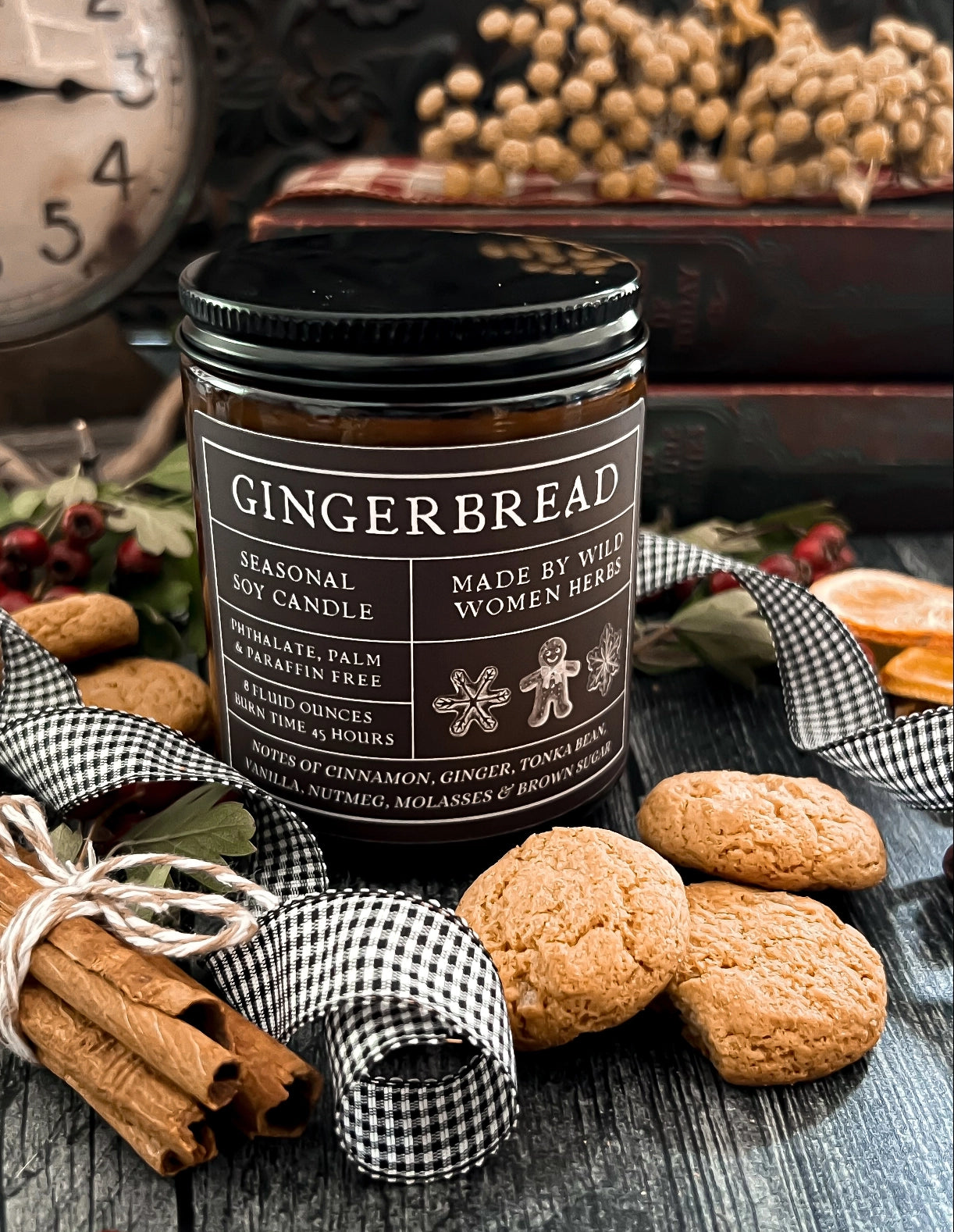 Gingerbread Candle