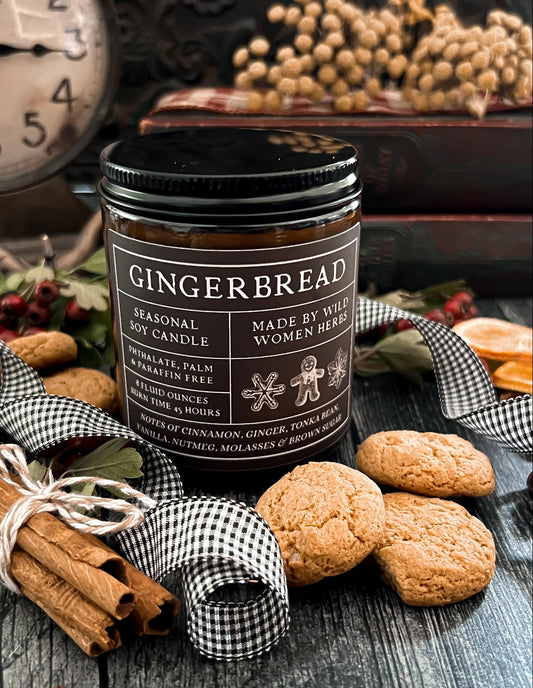 Gingerbread Candle