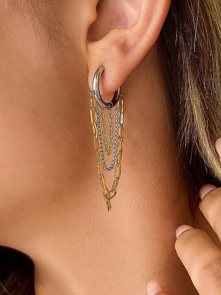 Vianne Multi Chain Drop Earrings