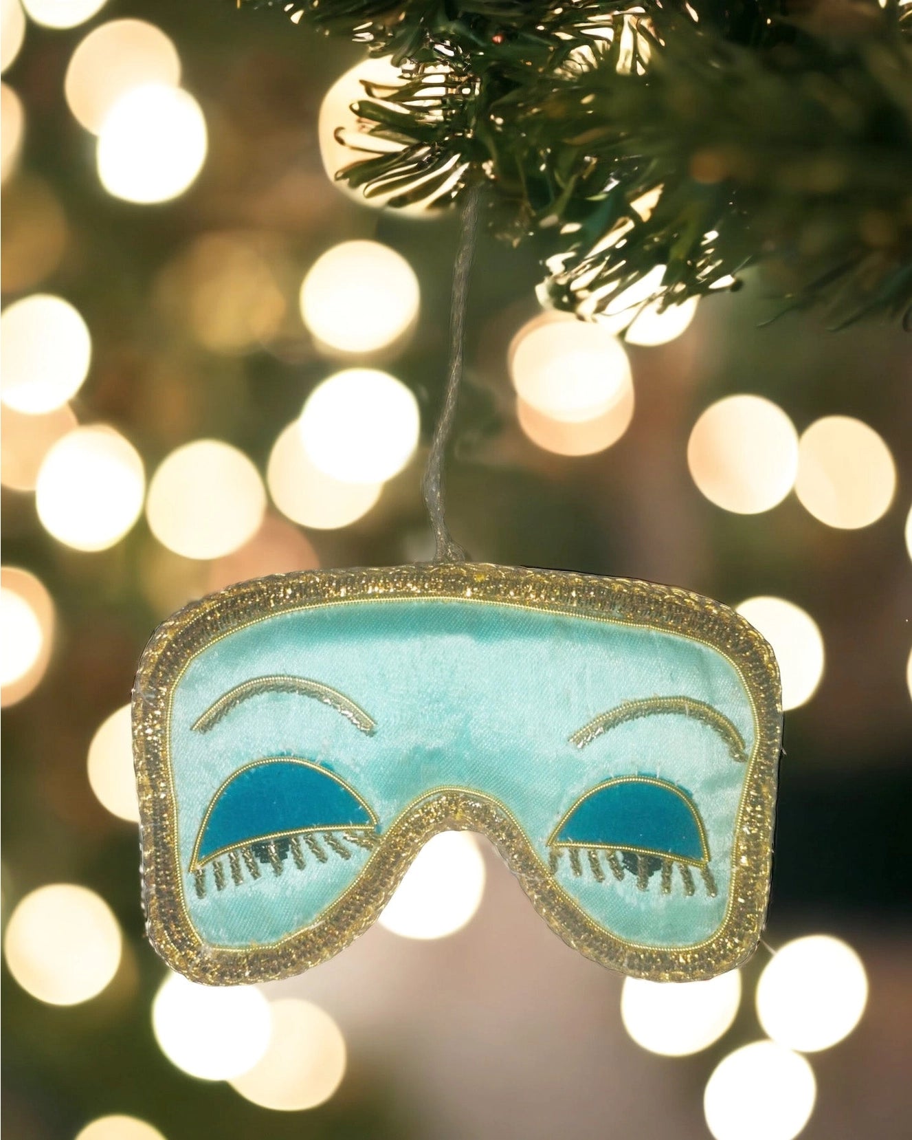 Holly Golightly Sleep Mask Ornament