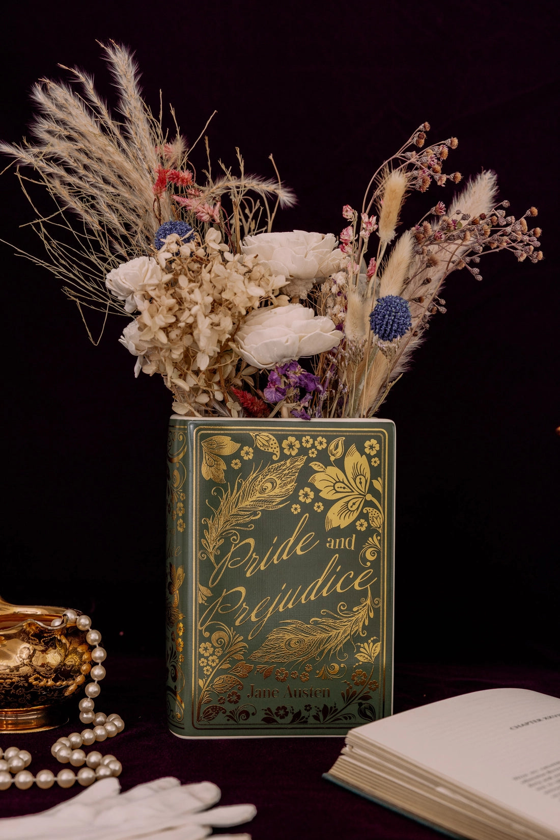 Pride and Prejudice Book Vase 2