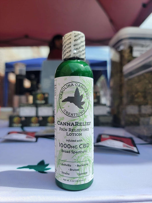 CannaRelief Pain Relieving Lotion