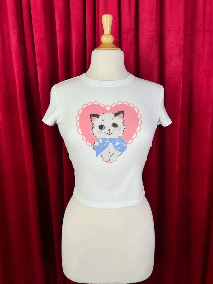 Dreamy Kitten Baby Tee