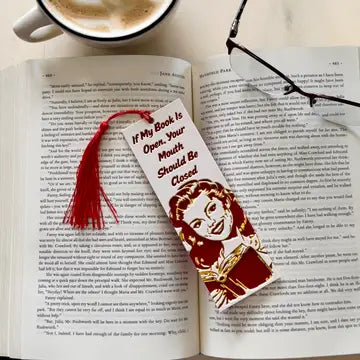 If My Book Is Open Bookmark