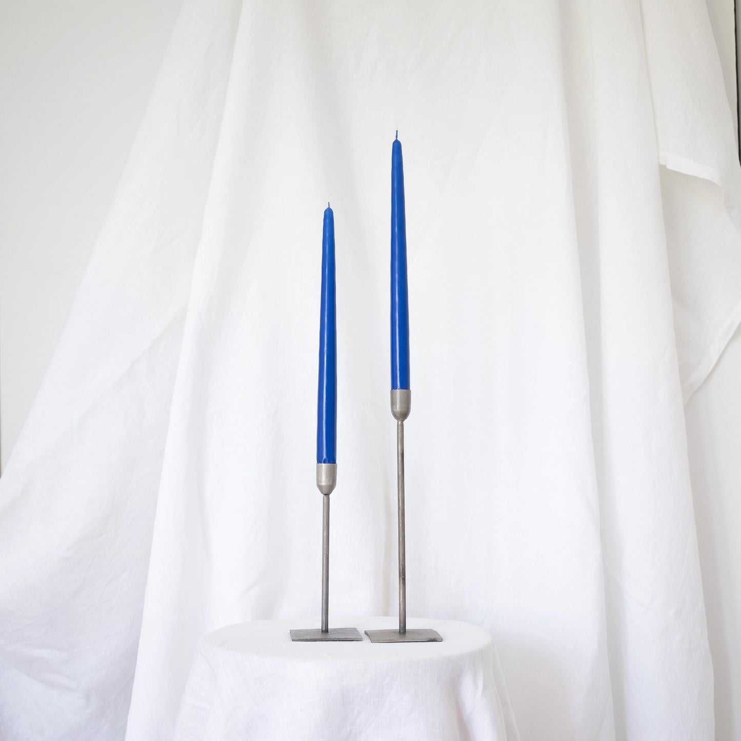 Royal Blue Taper Candles