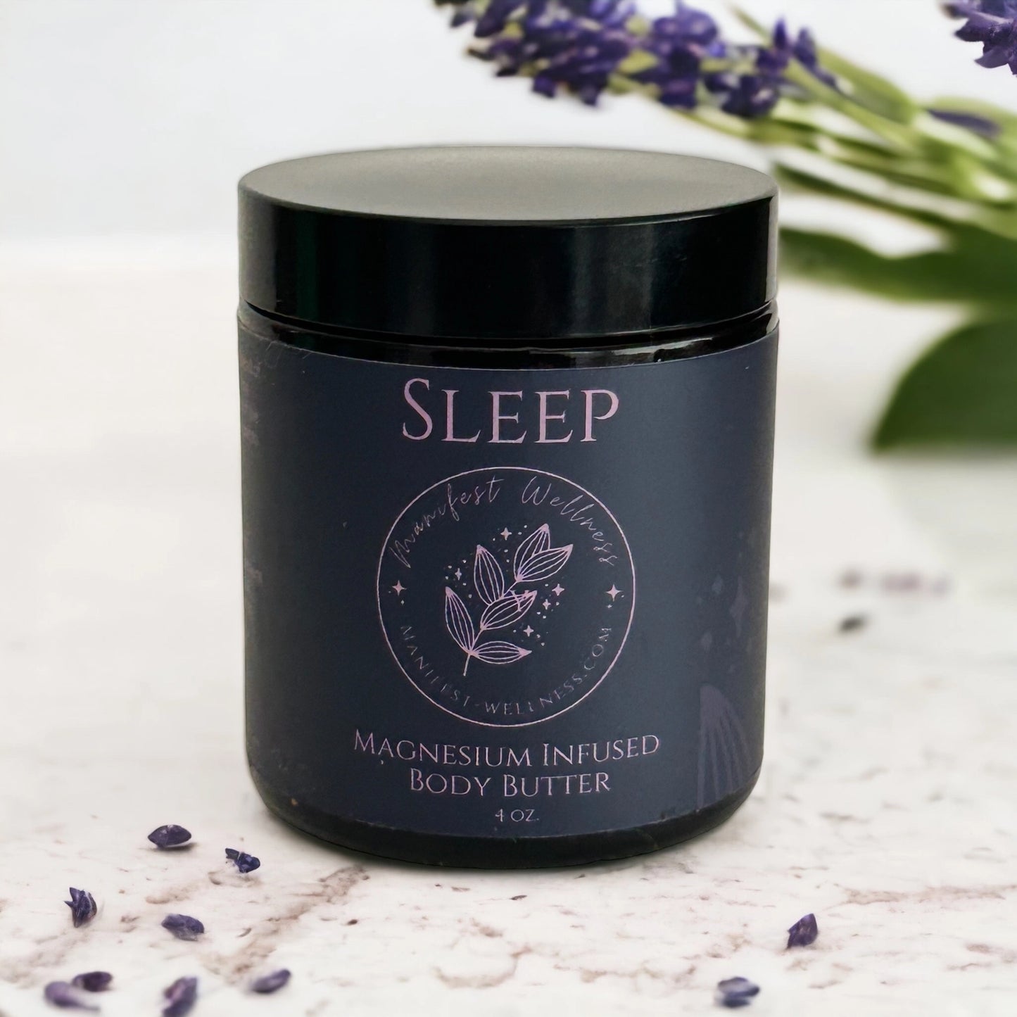 Magnesium Sleep Butter, Made with Organic Ingredients