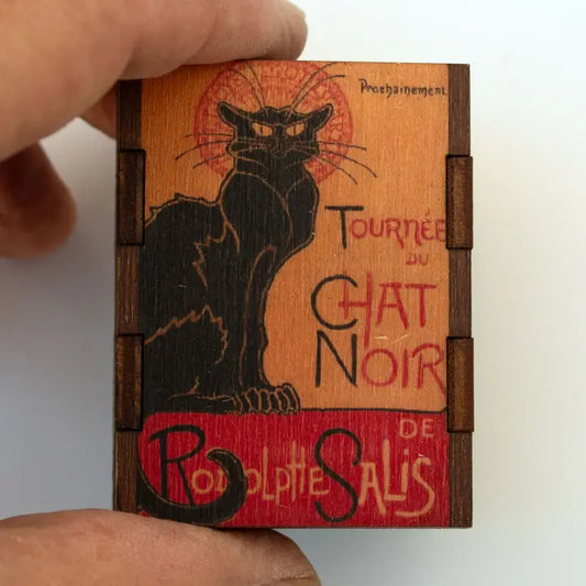Matches • Cat Noir Wooden Matchboxes • Candle Accessory
