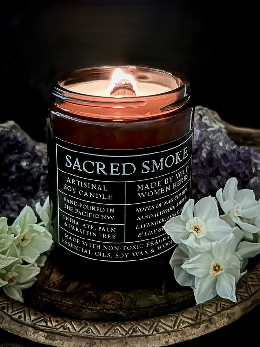 Sacred Smoke Candle