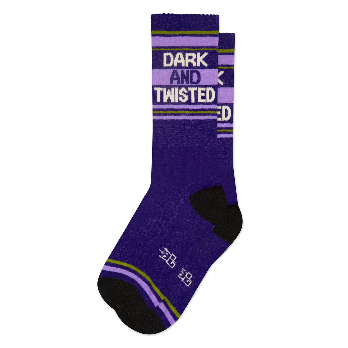 Dark and Twisted Gym Crew Socks