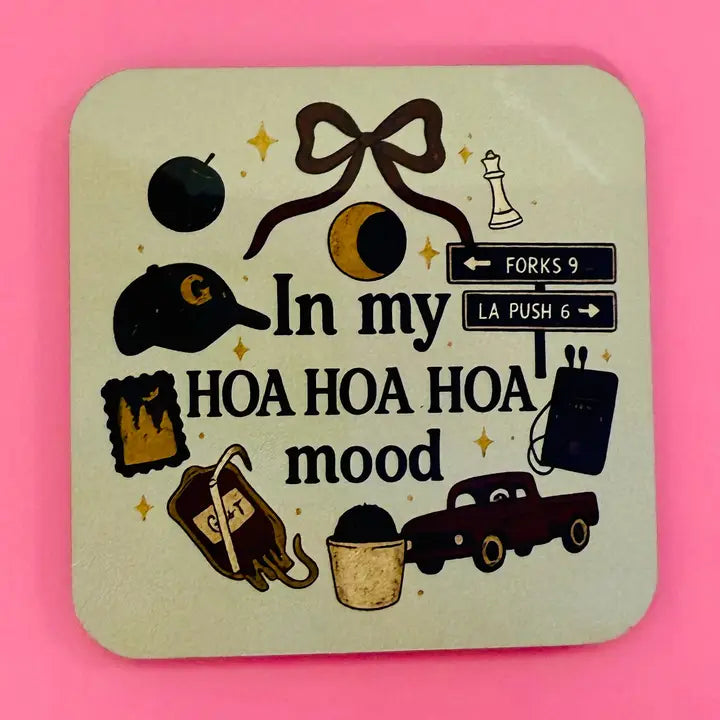 Hoa Hoa Hoa Mood Magnet