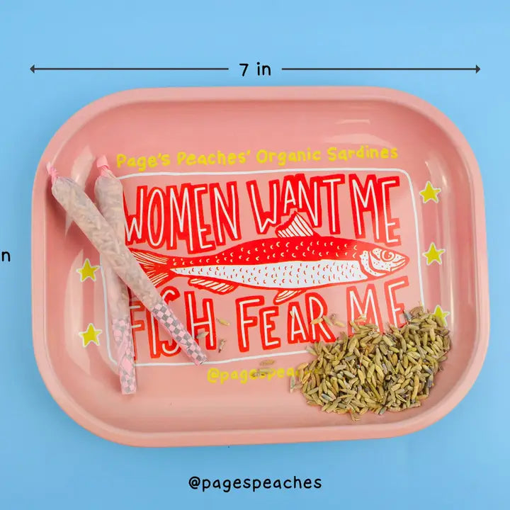 Women Want me Rolling Tray