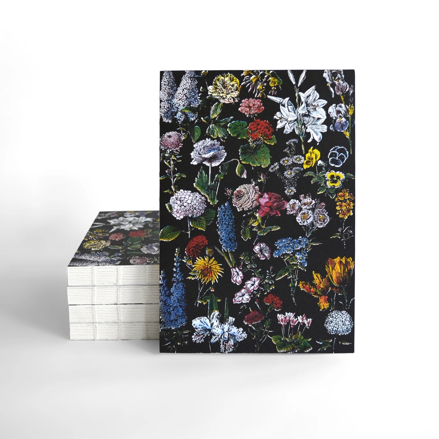 Vintage Botanical Flower Notebook