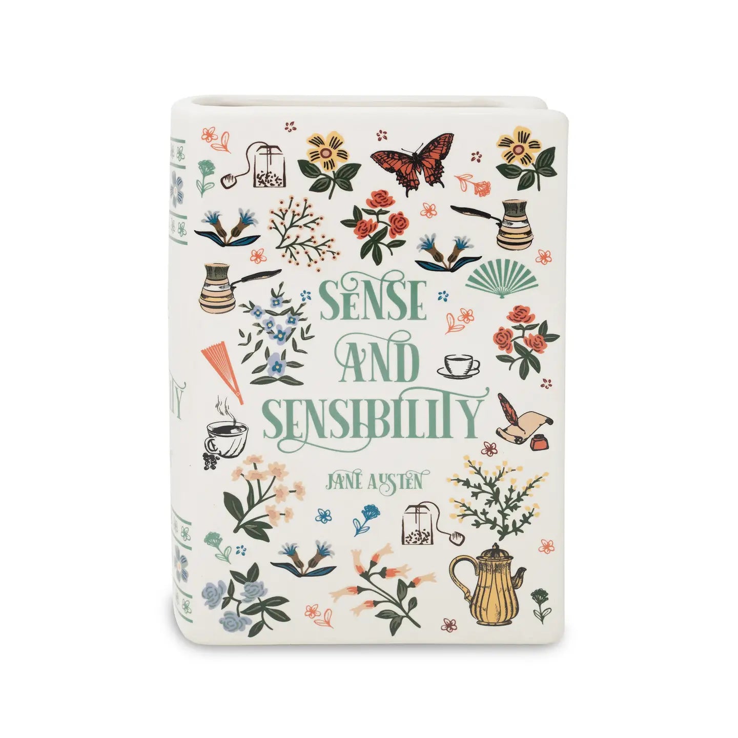 Sense and Sensibility Book Vase