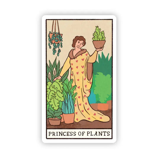 Princess of Plants Tarot Sticker