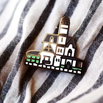 Practical Magic Victorian House Pin