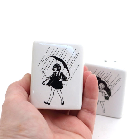 Morton's Salt and Pepper Shakers
