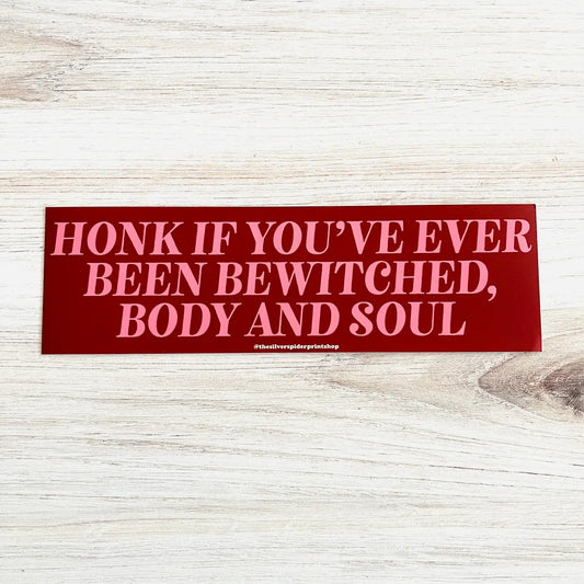 Pride & Prejudice Bumper Sticker
