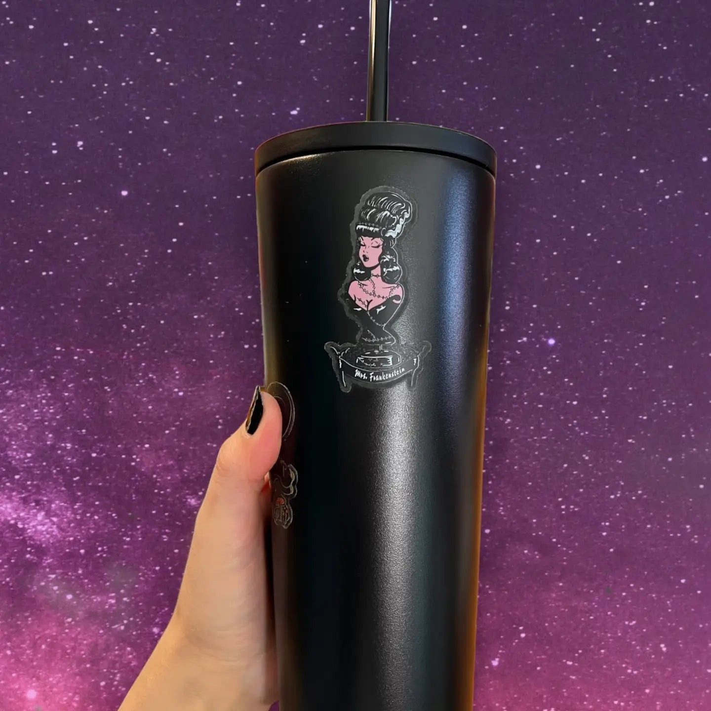 Mrs. Frankenstein - Clear Sticker