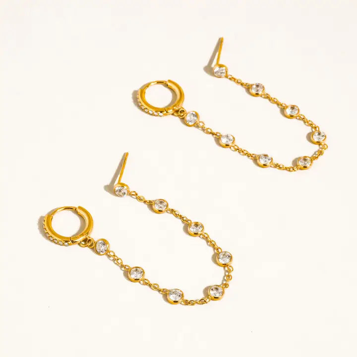 Daffira Chain Link Earrings
